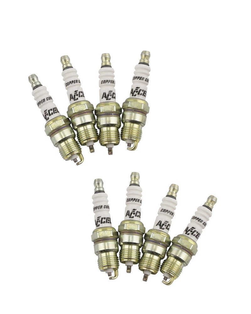 ACCEL 8198 Performance U-Groove Header Spark Plug - Pack of 8 - Image 3